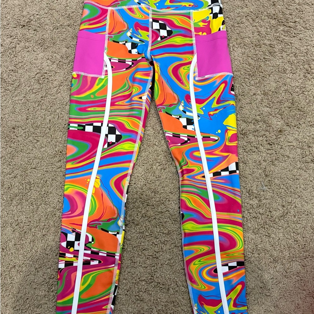 Brittany Allen Peloton Cargo Leggings - Small- NWT